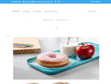 Tablet Screenshot of foodmarketingsolutions.com